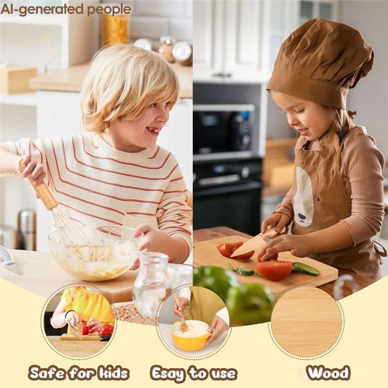 SHGO – drewniany zestaw do got – Kitchen Kids Baking Set recenzja i cena