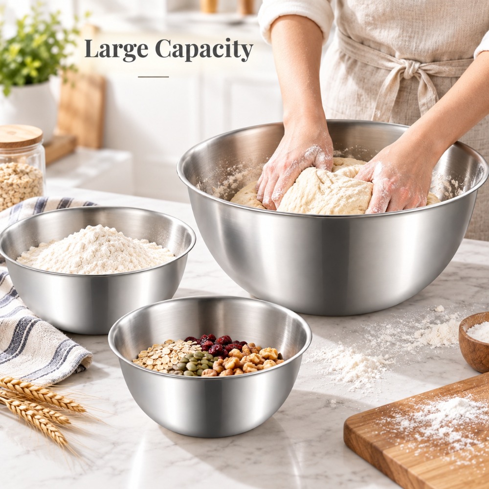 Zestaw 3 miski do mieszania ze – Baking Kitchen Set recenzja i cena