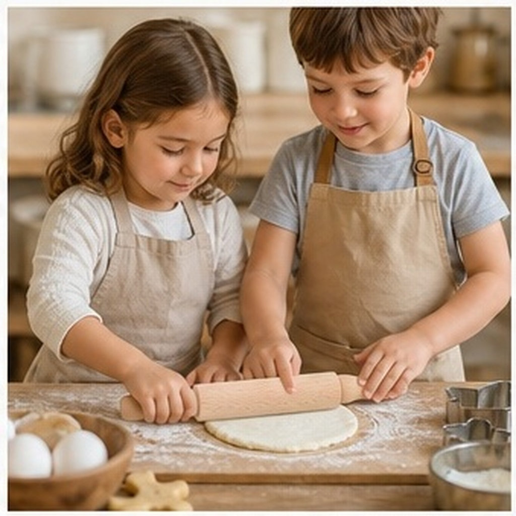 Drewniany wałek do ciasta, 23  – Kitchen Roller Baking recenzja i cena